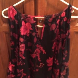 Cold shoulder blouse